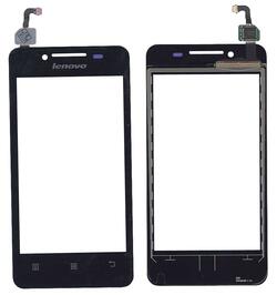 Тачскрин (Сенсорное стекло) для смартфона Lenovo IdeaPhone A319 черный