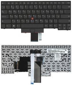 Клавіатура для ноутбука Lenovo ThinkPad Edge (E430, E430C, E435), з вказівником (Point Stick) Чорний, RU