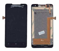 Матриця с тачскрином (модуль) для Lenovo IdeaPhone P770 чорний