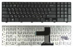 Клавіатура для ноутбука Dell Inspiron 17R (5720, 7720, N7110) Vostro (3750) XPS (L702X) Black, (Черный фрейм), RU