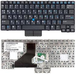Клавіатура для ноутбука HP Compaq NC2400, nc2500, nc2510 з указівником (Point Stick) Black, RU