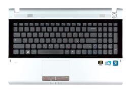 Клавиатура для ноутбука Samsung (RV511) Черный, (Серый TopCase), RU