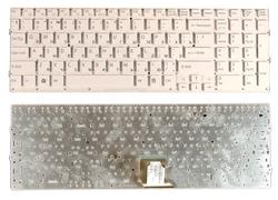 Клавиатура для ноутбука Sony Vaio (VPC-CB, VPCCB, VPCCB3S1R, VPCCB2S1R) White, (Без фрейма), RU