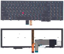 Клавиатура для ноутбука Lenovo ThinkPad Edge E545, E530, E535 с подсветкой (Light) Black, (Black Frame) RU