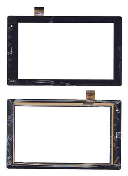 Тачскрин (Сенсор) для планшета TPT-070-360 черный для Megafon Login 3 (Мегафон Логин 3). Габариты 113 х 186, Шлейф: TPT-070-360 FHX FL-070-290
