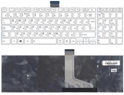 Клавиатура Toshiba Satellite (C50, C50D, C50-A, C50D-A, C55, C55-A, C55DT, C55DT-A) White, (Белый фрейм) Русский (вертикальный энтер)