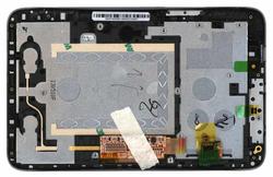 Матриця с тачскрином (модуль) для Lenovo IdeaTab A2107 чорний з рамкою