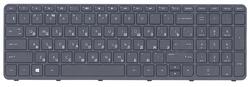 Клавіатура для ноутбука HP 250 G3, 255 G2, 255 G3, Pavilion SleekBook 15-e, 15-e000, 15-e002er, 15-e002sr, 15-e003sr, 15-e004er, 15-g, 15-g000, 15-d, 15-n, 15-n000, 15-r, 15-r000, 15-s000, 15t-e, 15t-n, 15z-e, 15z-n Черный, (Черный фрейм) RU