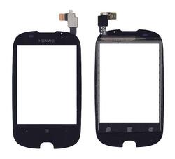 Тачскрин (Сенсорное стекло) для смартфона Huawei Ascend Y100 черный