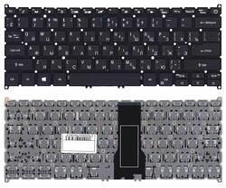 Клавиатура для ноутбука Acer Spin 5 SP513-51, Черный, (Без фрейма), RU