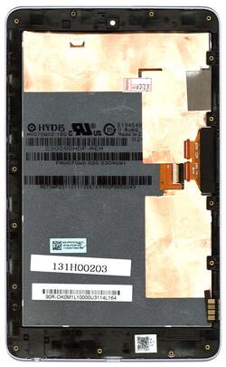 Матрица с тачскрином (модуль) для Asus ME370 (Google Nexus 7 1gen) черный с рамкой