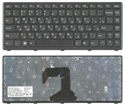 Клавиатура для ноутбука Lenovo IdeaPad (S300, S400, S405) Black, (Черный фрейм), RU