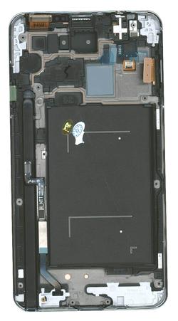Матриця с тачскрином (модуль) для Samsung Galaxy Note 3 SM-N9000 чорний з рамкою