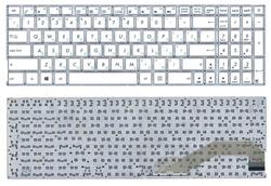 Клавіатура для ноутбука Asus (X540) Білий, (Без фрейму), RU
