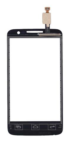 Тачскрін (Сенсорное стекло) для смартфона Alcatel One Touch M&#039;Pop 5020D белое