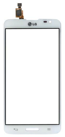 Тачскрін (Сенсорное стекло) для смартфона LG G PRO LITE D680 білий
