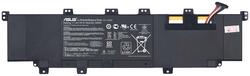 Акумуляторна батарея для ноутбука Asus C21-X502 X502C 7.4В Черный 5136мАч Orig