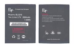 Батарея для смартфона Fly BL3216 Quad Evo Tech 3.7В Черный 2000мАч 7.4Вт