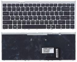 Клавиатура для ноутбука Sony Vaio (VGN-FW) Черный, (Серебряный фрейм) RU