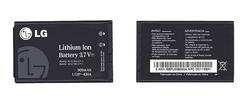 Аккумуляторная батарея для смартфона LG LGIP-430A KP100 3.7V Black 900mAh 3.4Wh