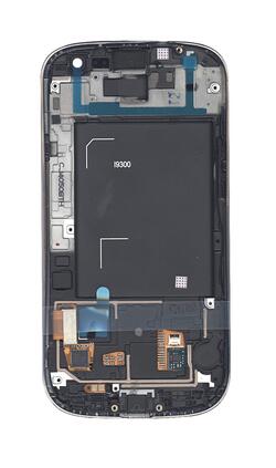 Матрица с тачскрином (модуль) для Samsung Galaxy S3 GT-I9300 коричневый с рамкой