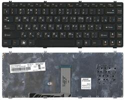 Клавіатура для ноутбука Lenovo IdeaPad (Y470) Black, (Черный фрейм), RU