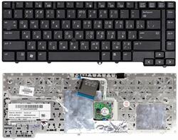 Клавиатура для ноутбука HP Elitebook (6930, 6930P) с указателем (Point Stick), Black, RU