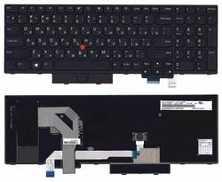 Клавіатура для ноутбука Lenovo Thinkpad (T580) Black, (Чорний фрейм), RU