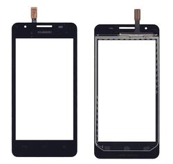 Тачскрин (Сенсорное стекло) для смартфона Huawei Ascend G510 черный
