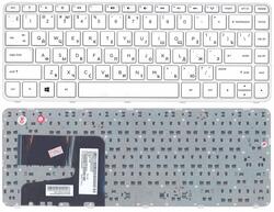 Клавиатура для ноутбука HP Pavilion (14-e) White, (Белый фрейм), RU