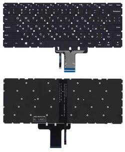 Клавіатура для ноутбука Lenovo Yoga (710-14IKB) Черный з підсвіткою (Light) (Без фрейма) RU