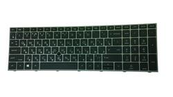 Клавиатура для ноутбука HP Zbook Fury 17 G7 с подсветкой (Light), с указателем (Point Stick), Black, (Без фрейма), RU