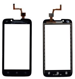 Тачскрін (Сенсорное стекло) для смартфона Lenovo IdeaPhone A328 чорний