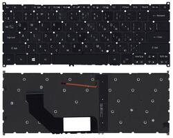 Клавиатура для ноутбука Acer Swift 3 SF314 с подсветкой (Light), Black, RU