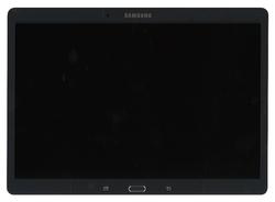 Матрица с тачскрином для Samsung Galaxy Tab S 10,5 SM-T800 серый с рамкой
