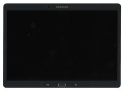 Матриця с тачскрином (модуль) для Samsung Galaxy Tab S 10,5 SM-T800 сірий з рамкою