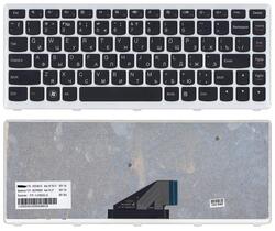 Клавиатура для ноутбука Lenovo IdeaPad (U310) Black, (Белый фрейм), RU