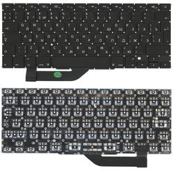 Клавиатура для ноутбука Apple MacBook Pro 15&quot; A1398 (2012, 2013, 2014, 2015 года) с подсветкой (Light) Black, (No Frame), RU (вертикальный энтер)