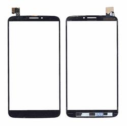 Тачскрин (Сенсорное стекло) для смартфона Alcatel One Touch Hero 8020D черное
