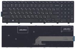 Клавіатура для ноутбука Dell Inspiron (15-5000, 5547, 5521) Чорний, (Чорний фрейм), RU