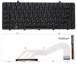 Клавіатура для ноутбука Dell Alienware (M11X-R1) з підсвіткою (Light), Чорний, RU