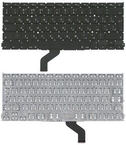 Клавіатура для ноутбука Apple MacBook Pro (A1425) з підсвіткою (Light) Чорний, (Без фрейму), Русский (вертикальний ентер)