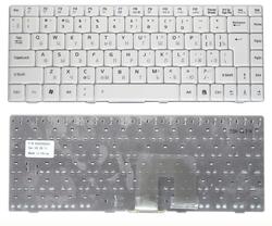 Клавіатура для ноутбука Asus (U3, F6, F9) White, Русский (вертикальний Enter)