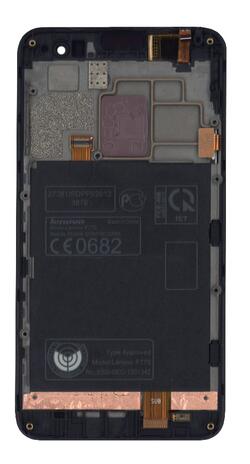 Матриця с тачскрином (модуль) Lenovo P770 чорний с черной рамкой