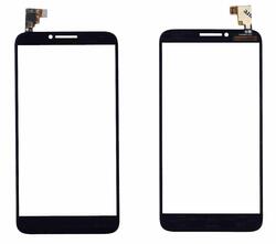 Тачскрін (Сенсорное стекло) для смартфона Alcatel Idol 2 6037 чорний