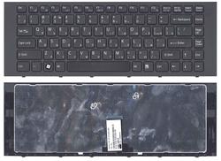 Клавіатура для ноутбука Sony Vaio (VPC-EG, VPC-EK) Чорний, (Чорний фрейм) RU