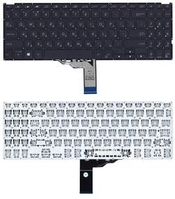 Клавіатура для ноутбука Asus VivoBook (F509U) Black, (Без фрейма), RU
