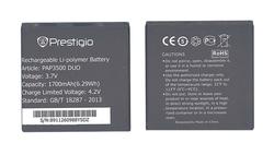 Акумуляторна батарея для смартфона Prestigio PAP3500 3500 Multiphone 3.7В Черный 1700мАч 6.29Вт
