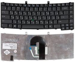 Клавіатура для ноутбука Acer TravelMate 6410, 6452, 6460, 6490, 6492, 6493, 6552, 6592 з вказівником (Point Stick) Чорний, RU
