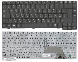 Клавіатура для ноутбука Fujitsu Amilo (M6450, M6450G) Чорний, Русский (вертикальний ентер)